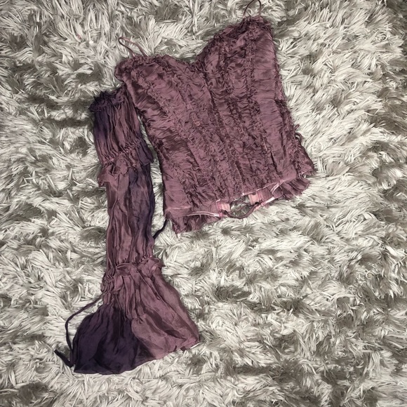 Tops - Cinema Purple Corset Women’s Size 2